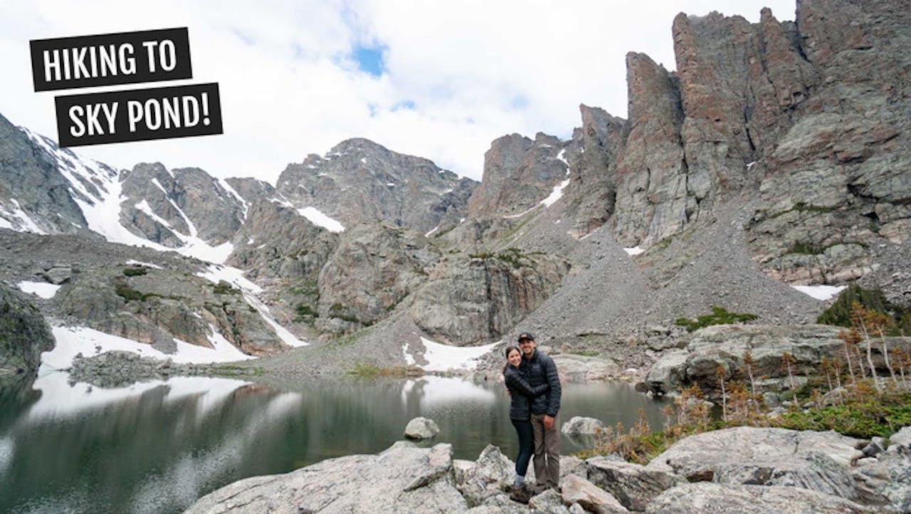 Hiking to GORGEOUS Sky Pond in Rocky Mountain NP