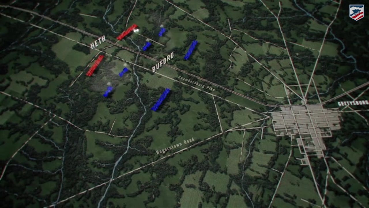 Gettysburg: The First Shot